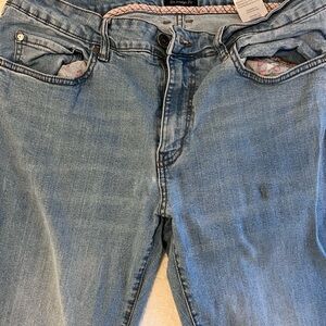 Ben Sherman Men's Blue Slim Straight Jeans